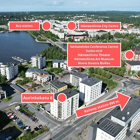 Apartamento Avara Verkatehtaan Vieressae Hämeenlinna
