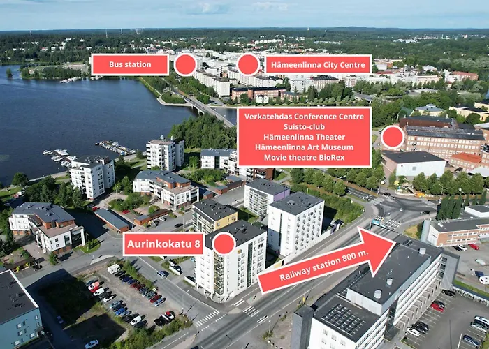 Apartamento Avara Verkatehtaan Vieressae Hämeenlinna
